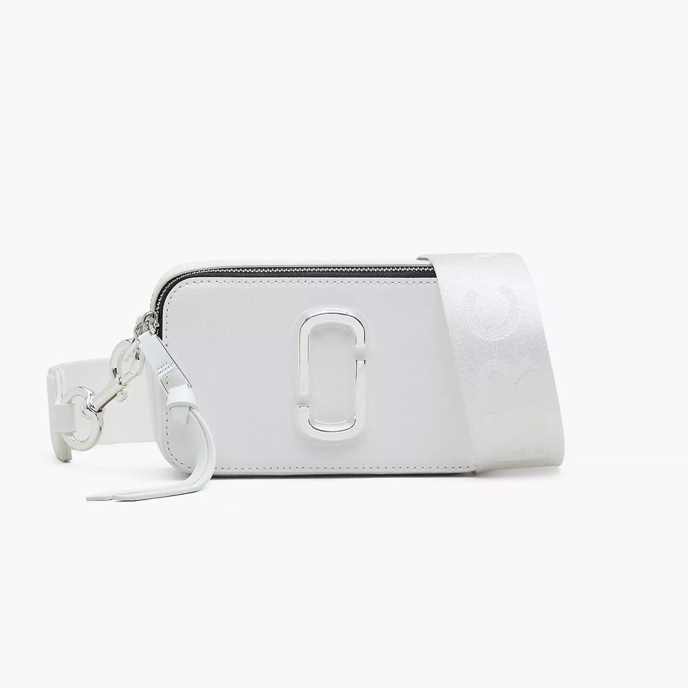 Marc Jacobs snapshot DTM bag white / silver